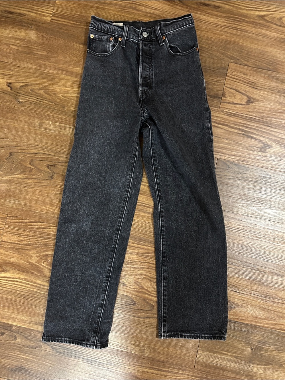 Levis ribcage denim